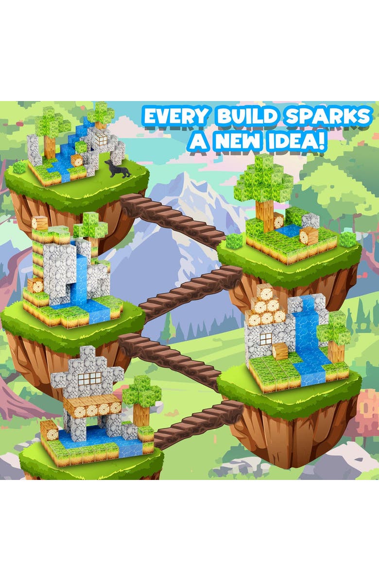 CONTIXO 145 Pcs Magnetic Building Cube Game, Alternate, color, Multi Color