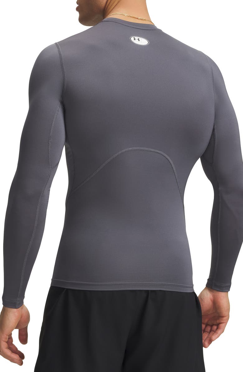 Under Armour HeatGear<sup>®</sup> Compression Long Sleeve Top, Alternate, color, 