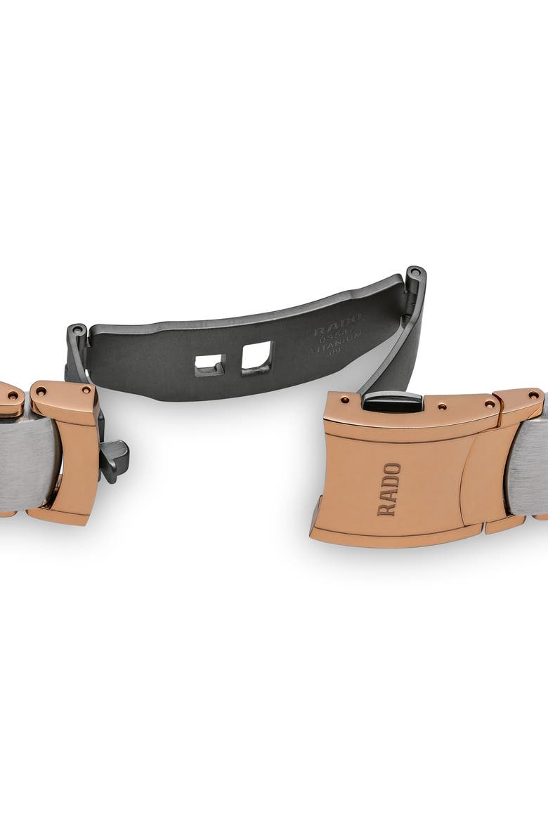 RADO Centrix Automatic Open Heart Bracelet Watch, 33mm, Alternate, color, 