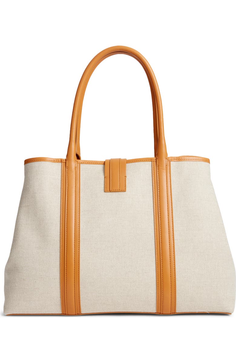 Christian Louboutin Nox Linen Canvas Tote Bag, Alternate, color, N005-Natural