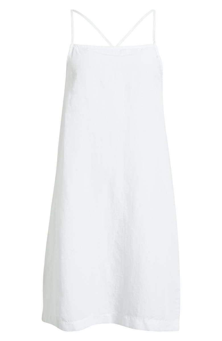 Rip Curl Premium Surf Holiday Linen Blend Minidress, Alternate, color, White