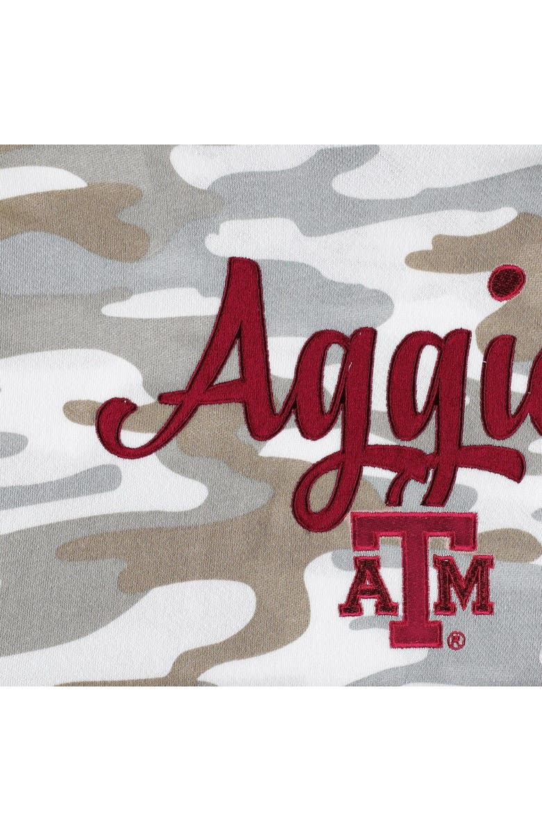 PRESSBOX Women's Pressbox Camo Texas A&M Aggies San Pablo Pullover Hoodie, Alternate, color, 