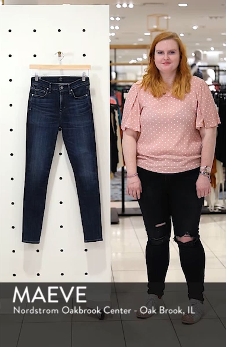 Rocket High Waist Skinny Jeans, sales video thumbnail