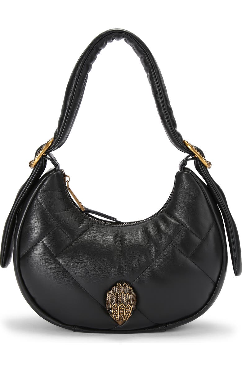 Kurt Geiger London Small Kensington Puff Quilted Leather Hobo Bag, Main, color,