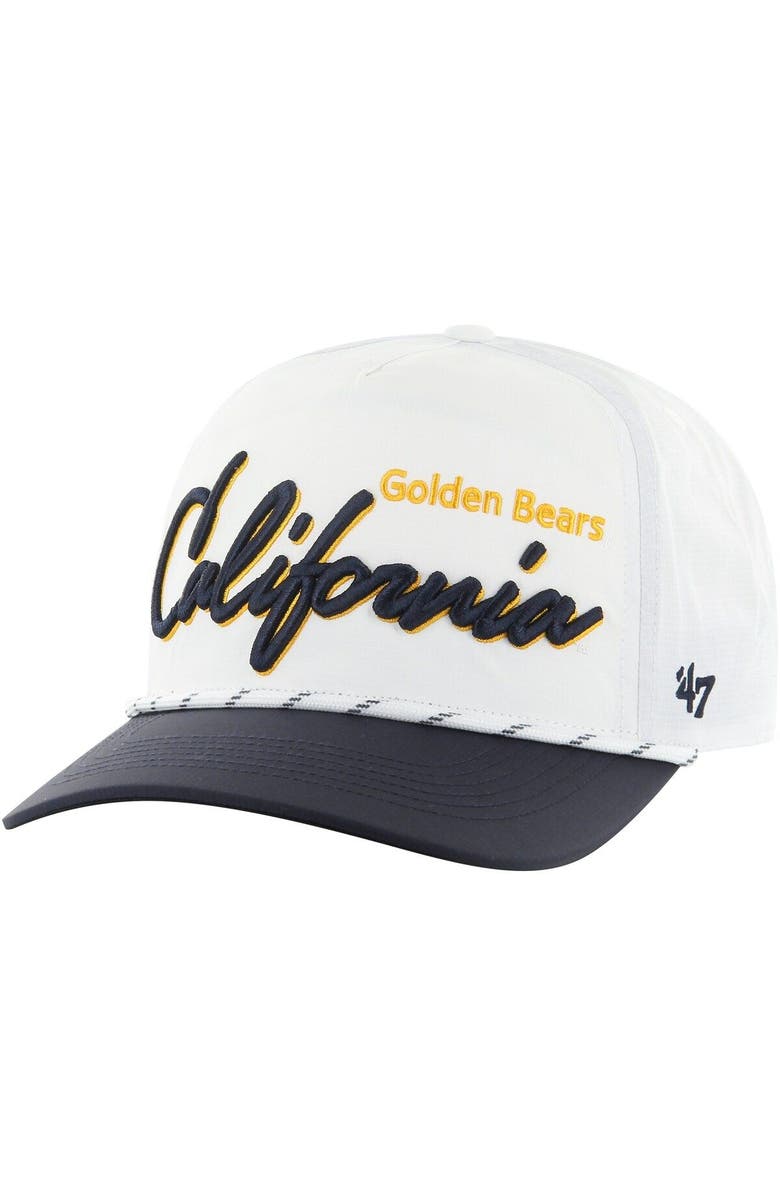 '47 Men's '47 White Cal Bears Chamberlain Hitch Adjustable Hat, Main, color,