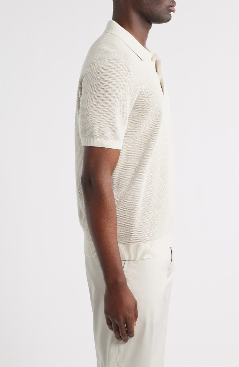 Robert Barakett Ronric Polo Sweater, Alternate, color, Sand