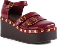 BC Footwear Story of My Life Faux Leather Flatform Sandal