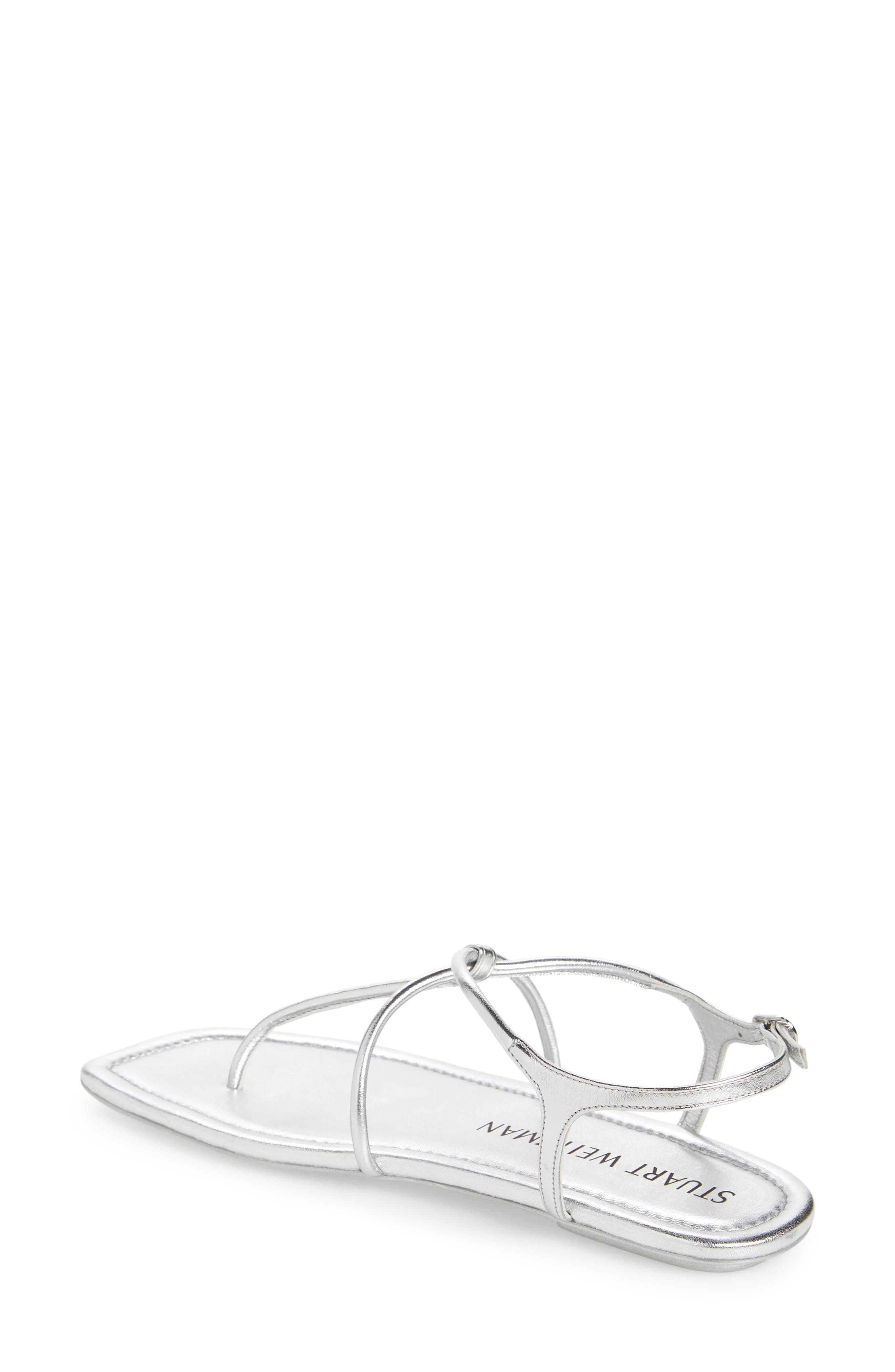 Stuart Weitzman Matilda Metallic Sandal, Alternate, color, 