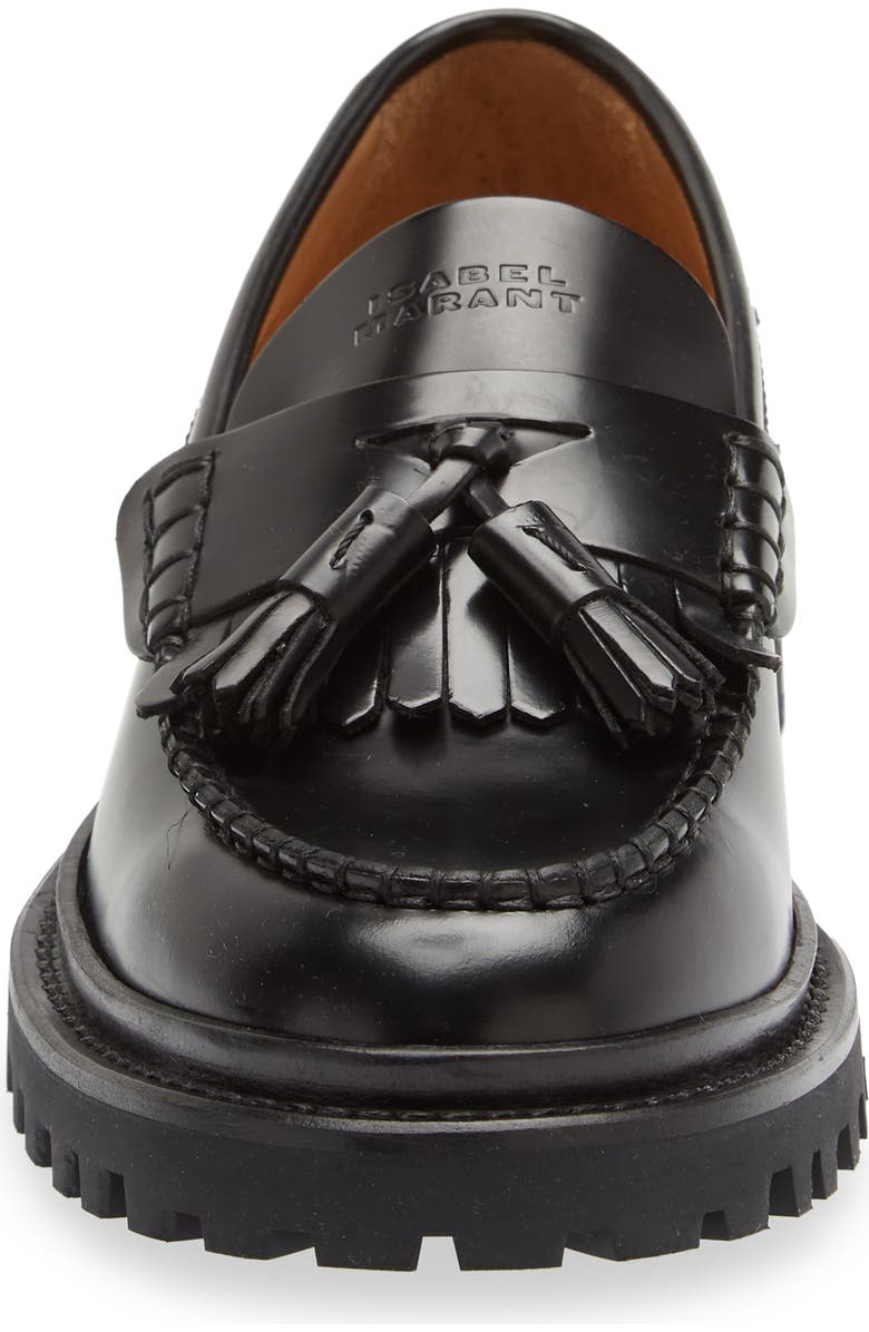 Isabel Marant Frezza Lug Sole Penny Loafer, Alternate, color,