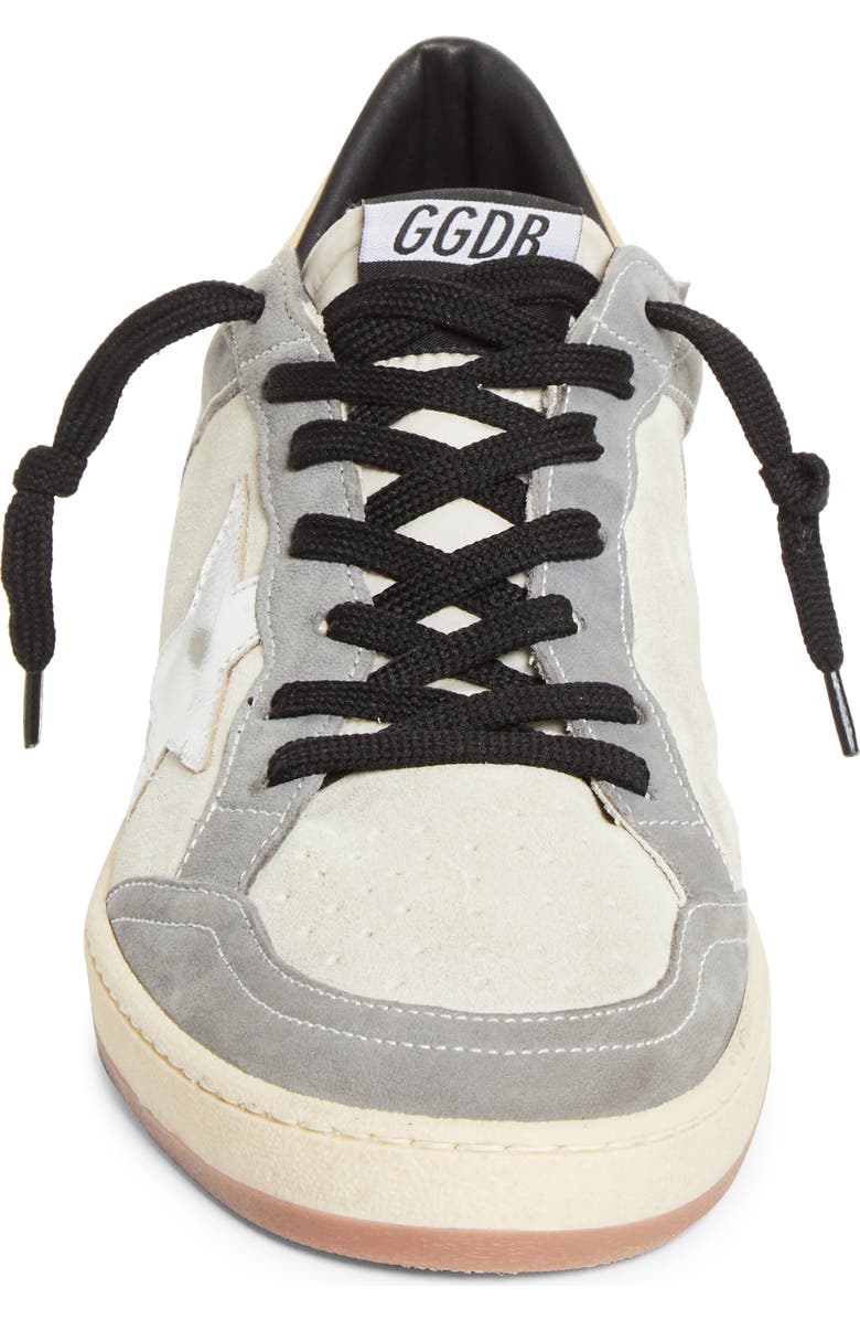 Golden Goose Ball Star Sneaker, Alternate, color, Grey/ Denim/ Silver/ Gold