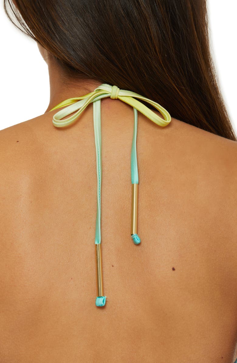 Trina Turk West Palm Reversible Hipster Bikini Bottoms, Alternate, color, Blue Multi