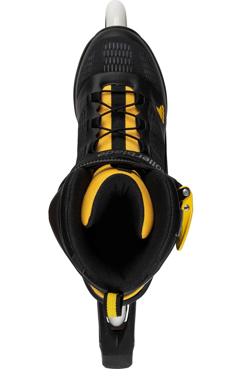 Rollerblade Macroblade 100 3WD Mens Inline Skates, Alternate, color, Black/Yellow