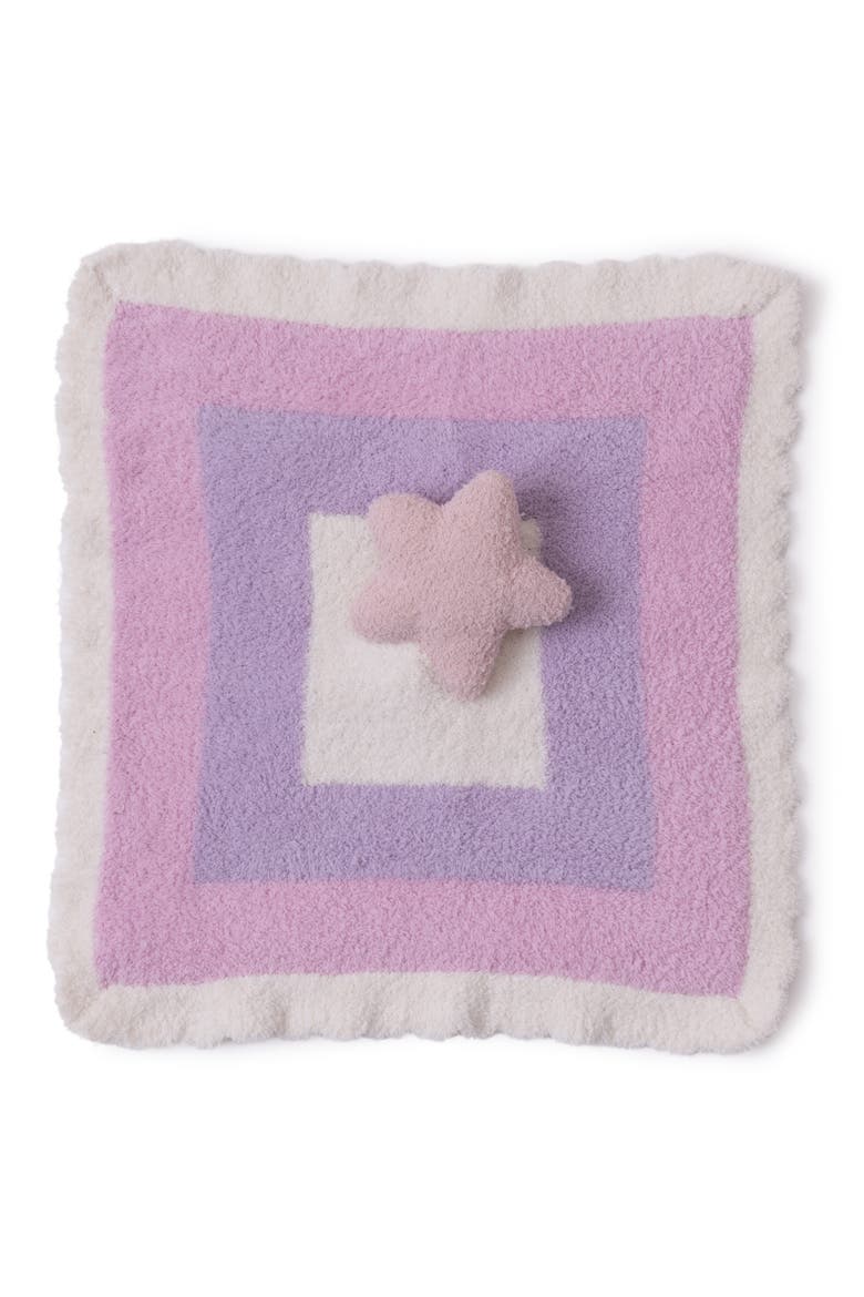 CozyChic® Baby Space Star Lovey Soother Blanket, Alternate, color, DUSTY ROSE MULTI