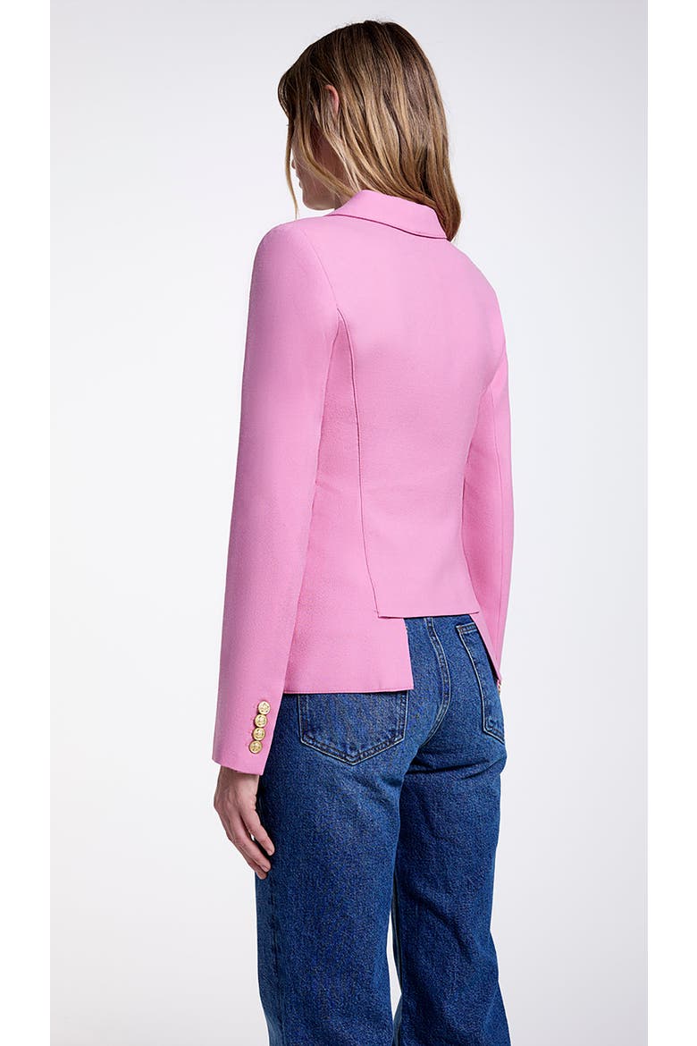 Wool Classic Duchess Blazer, Alternate, color, Rethink Pink