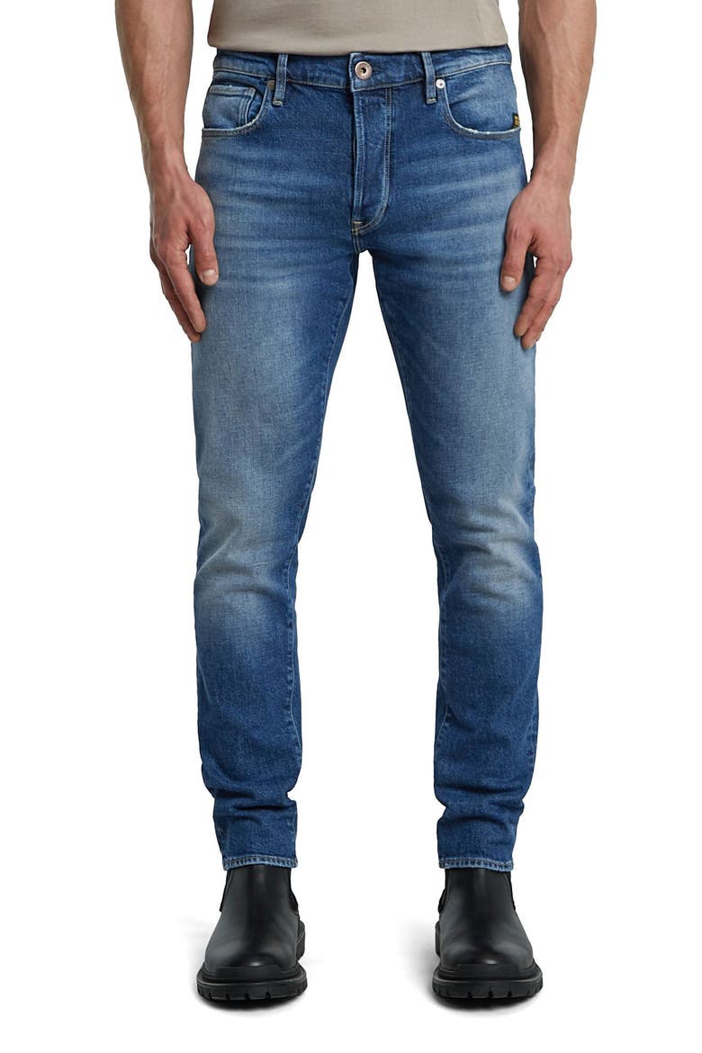 3301 Slim Jeans, Main, color, VINTAGE SAKARYA