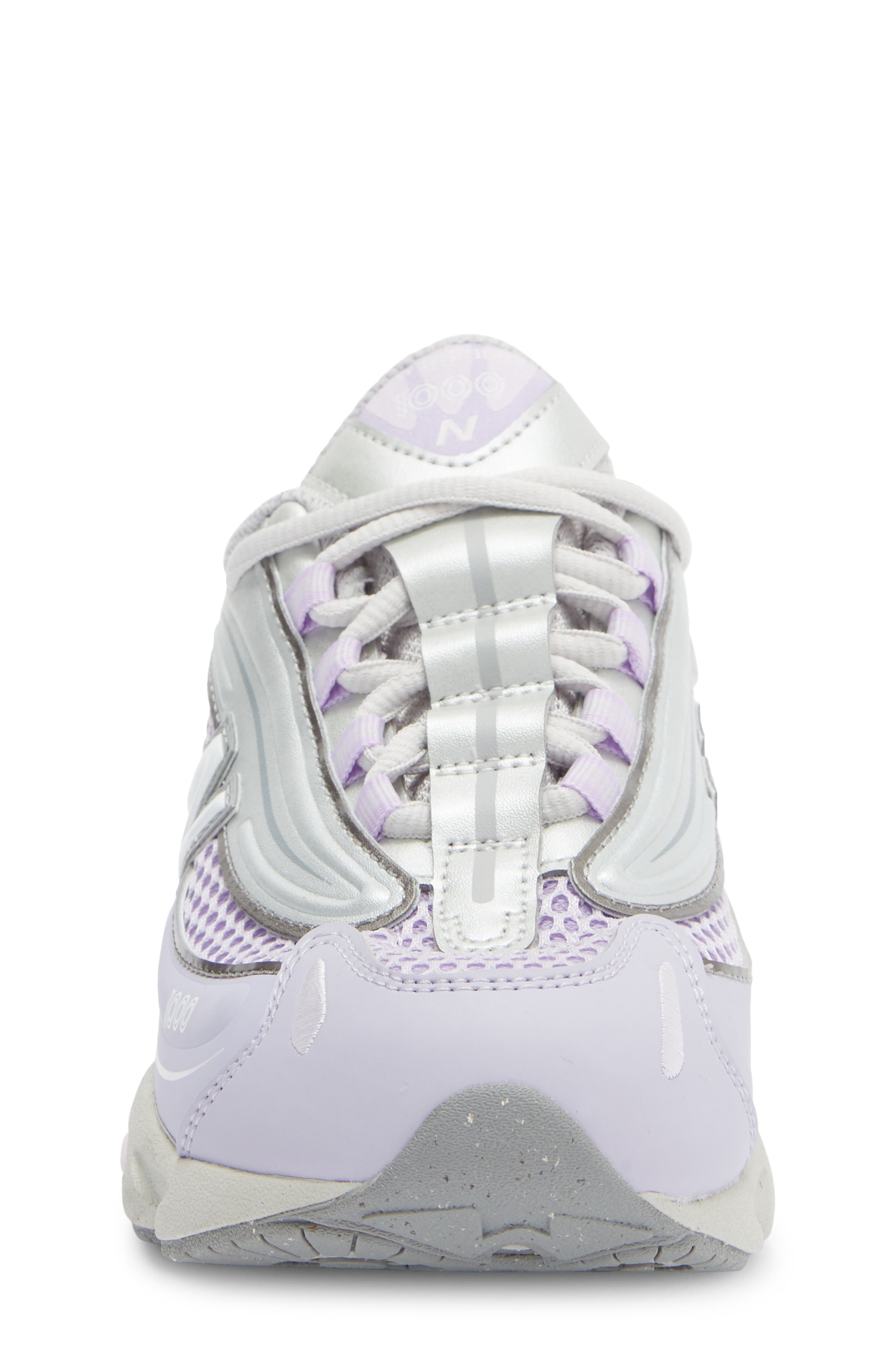 New Balance Kids' 1000 Sneaker, Alternate, color, Lavender/ Silver Metallic