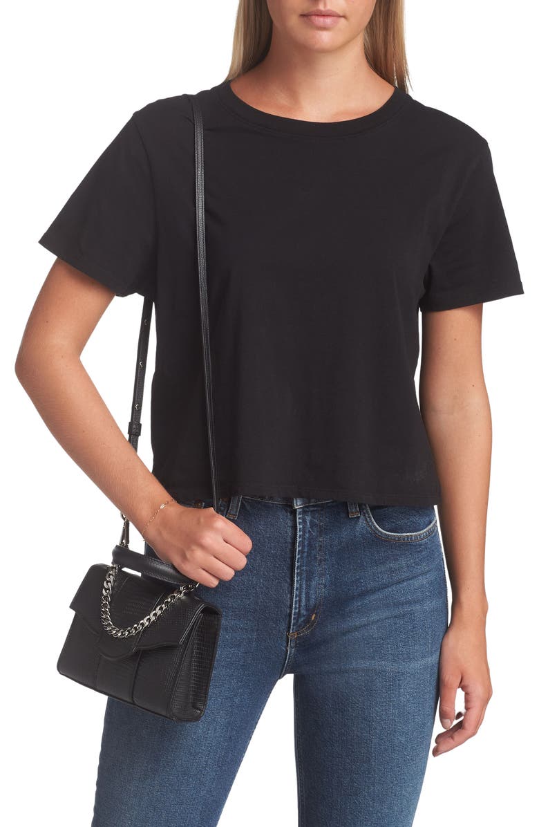 LISELLE KISS Taylor Top Handle Bag, Alternate, color, Black