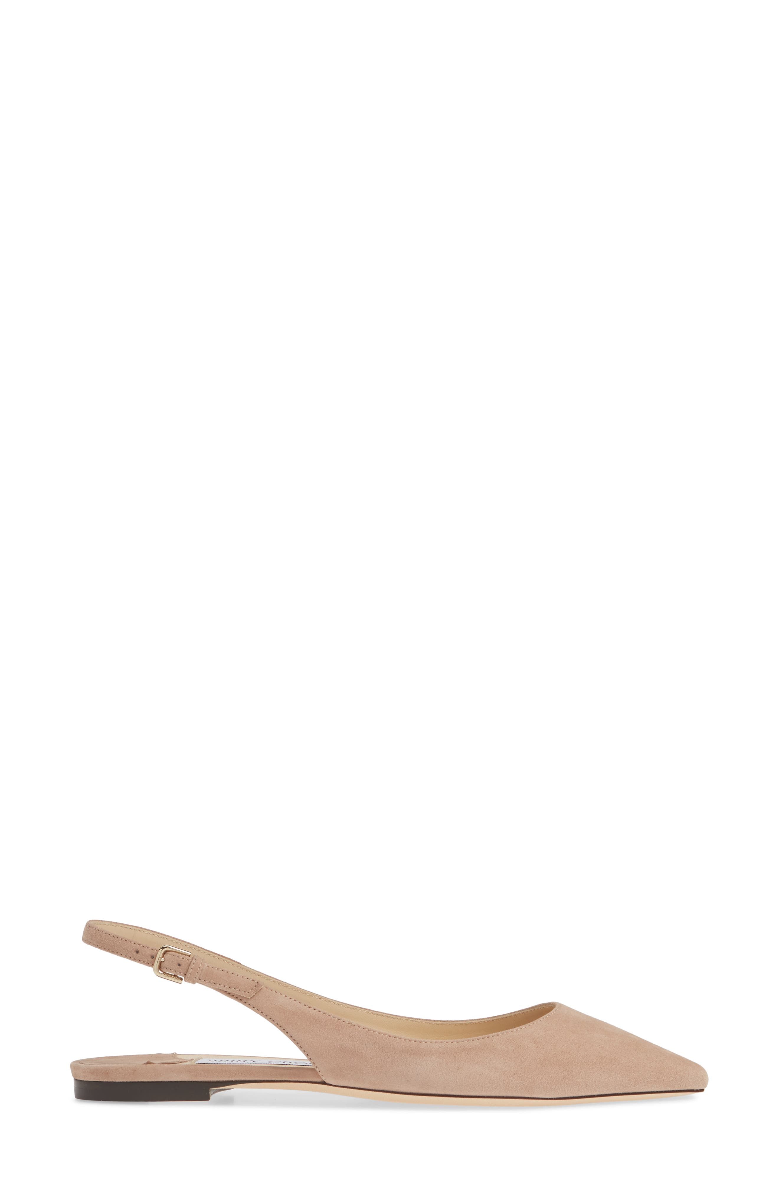 Erin Slingback Flat, Alternate, color, BALLET PINK SUEDE