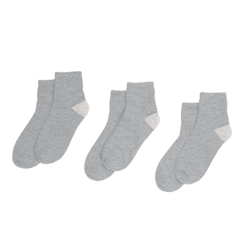 Kids Quarter Sock 3-Pack