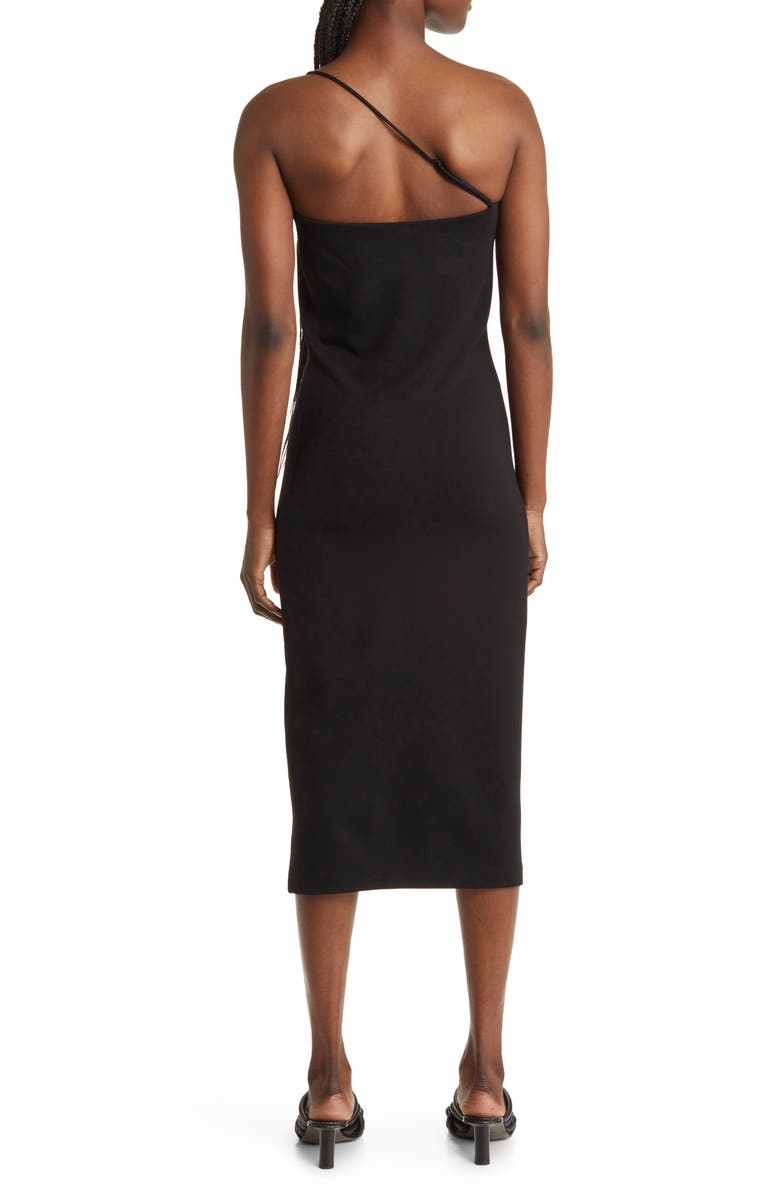 rag & bone Irina One-Shoulder Ponte Knit Dress, Alternate, color, 