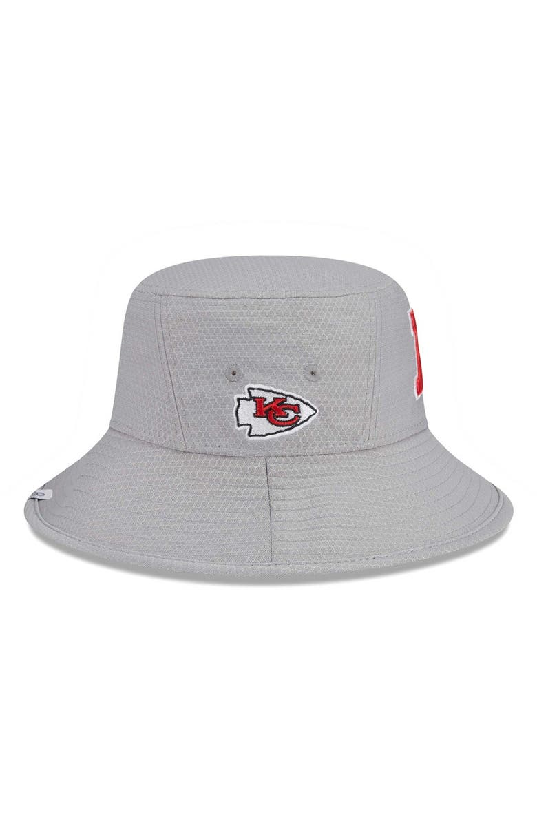 New Era Men's New Era Gray Kansas City Chiefs 2024 Pro Bowl Bucket Hat, Alternate, color, 