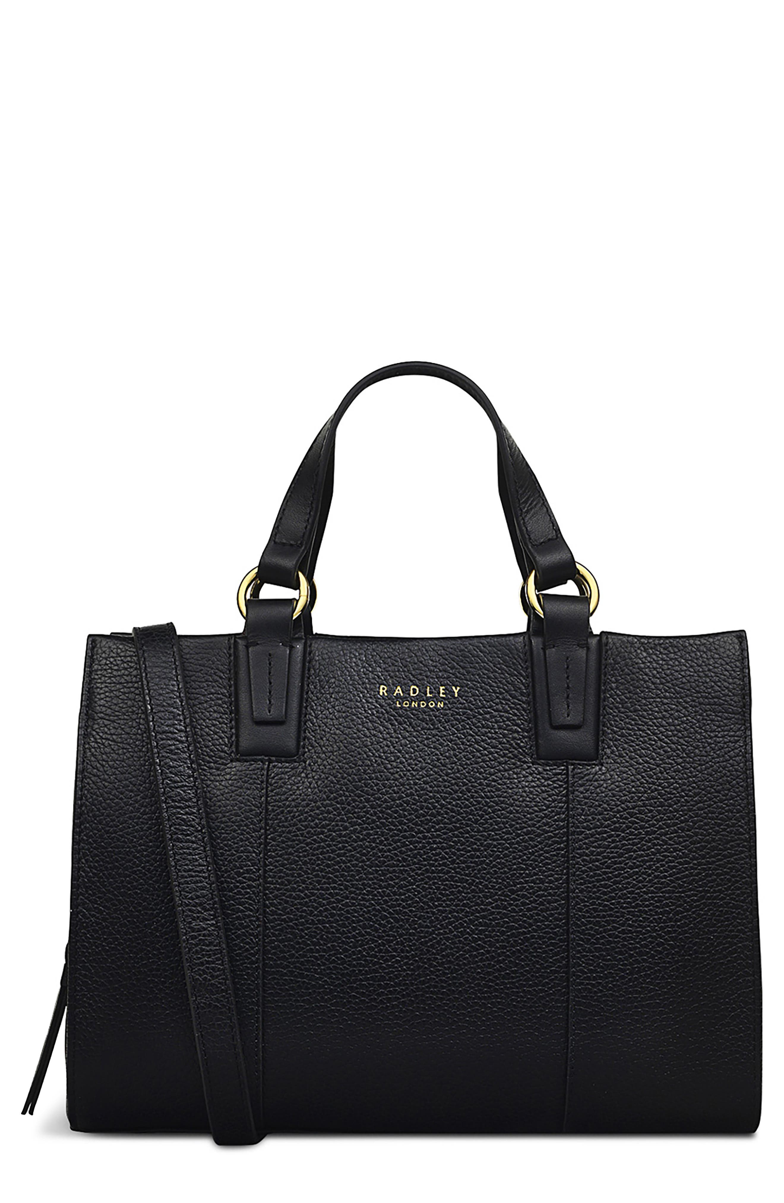 Radley Bedford Square Small Zip Top Leather Tote Bag