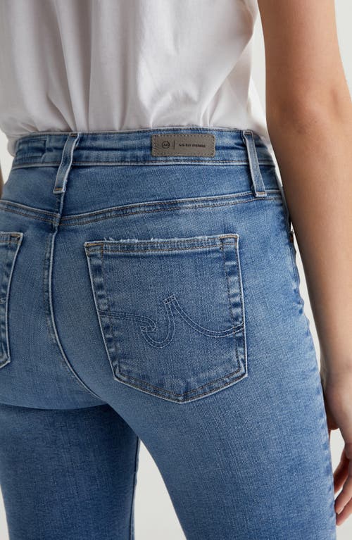 AG AG FARRAH MID RISE CROP BOOTCUT JEANS 