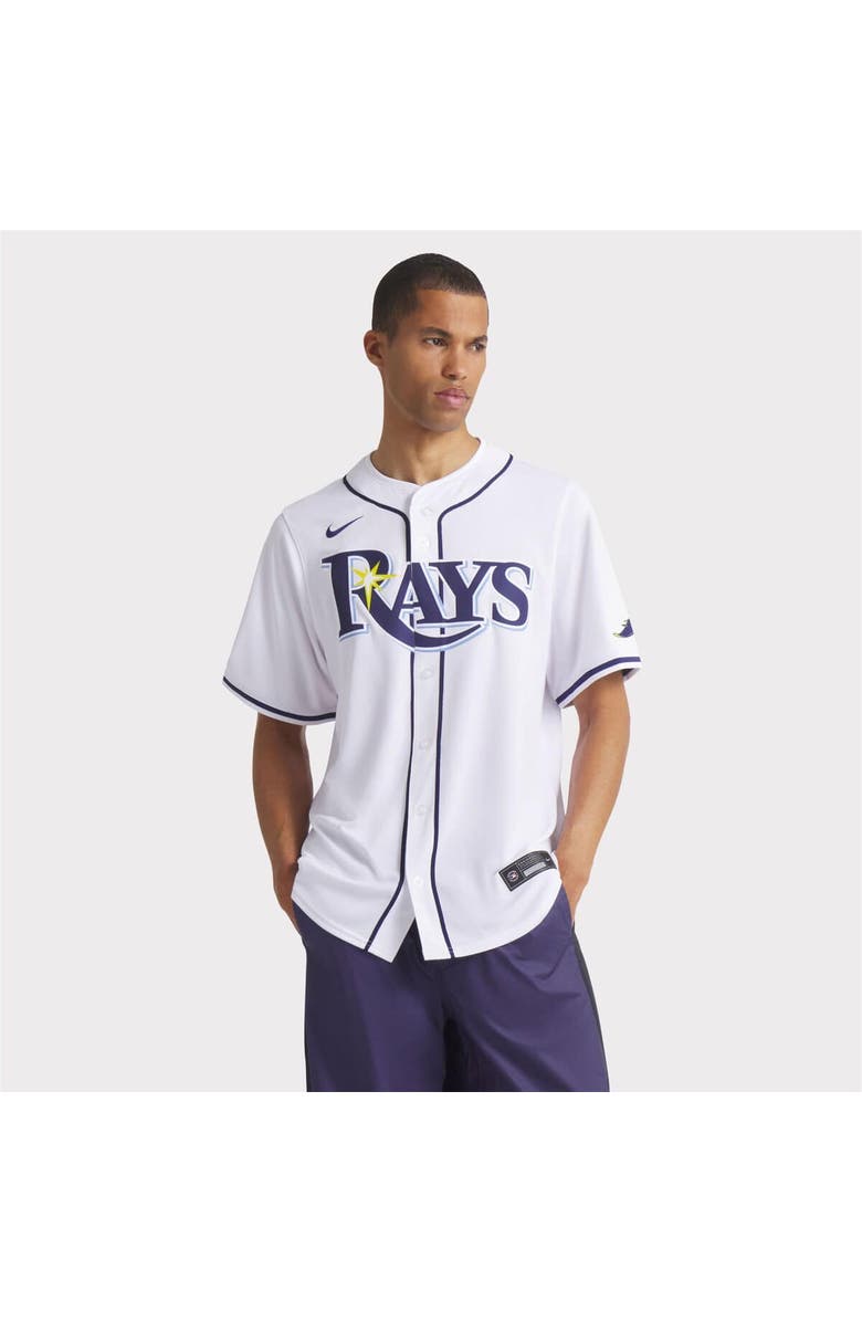 Nike Men's Nike White Tampa Bay Rays Home Limited Jersey, Alternate, color, White