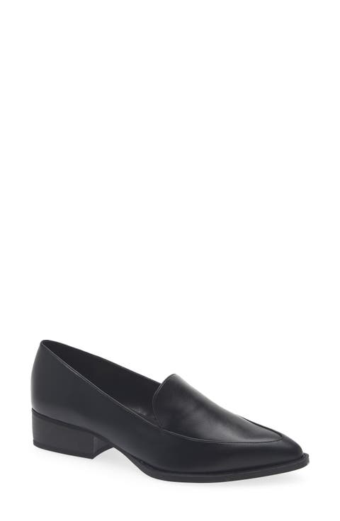 Becarda Pointed Toe Loafer Pump