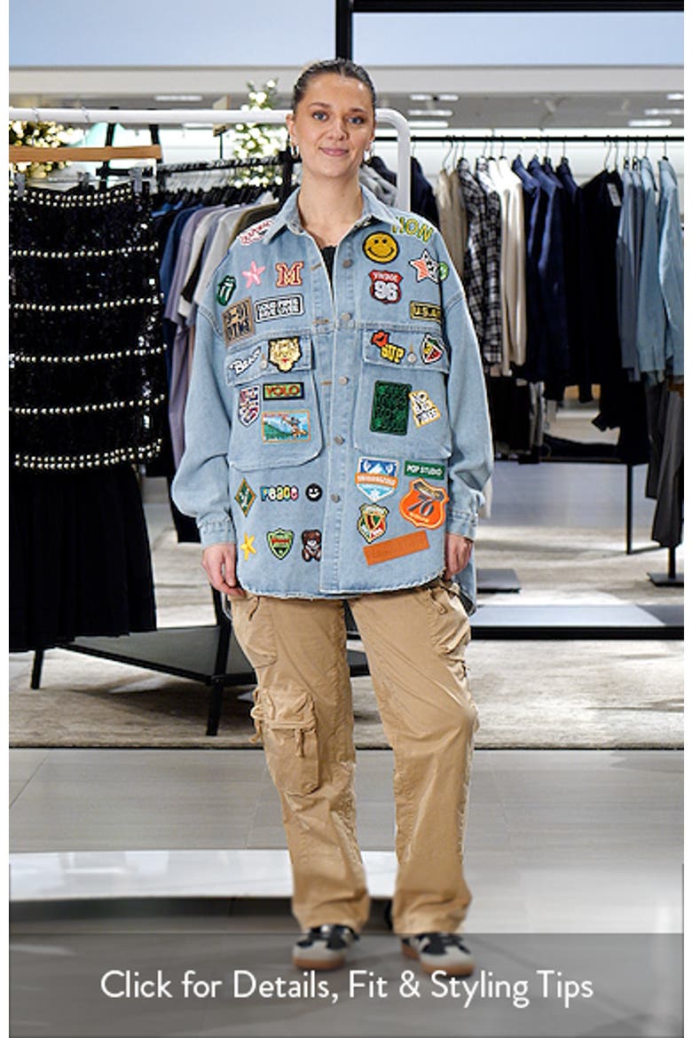 Thora Patch Denim Jacket video