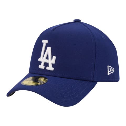 Men's New Era  Royal Los Angeles Dodgers A-Frame 59FORTY Fitted Hat