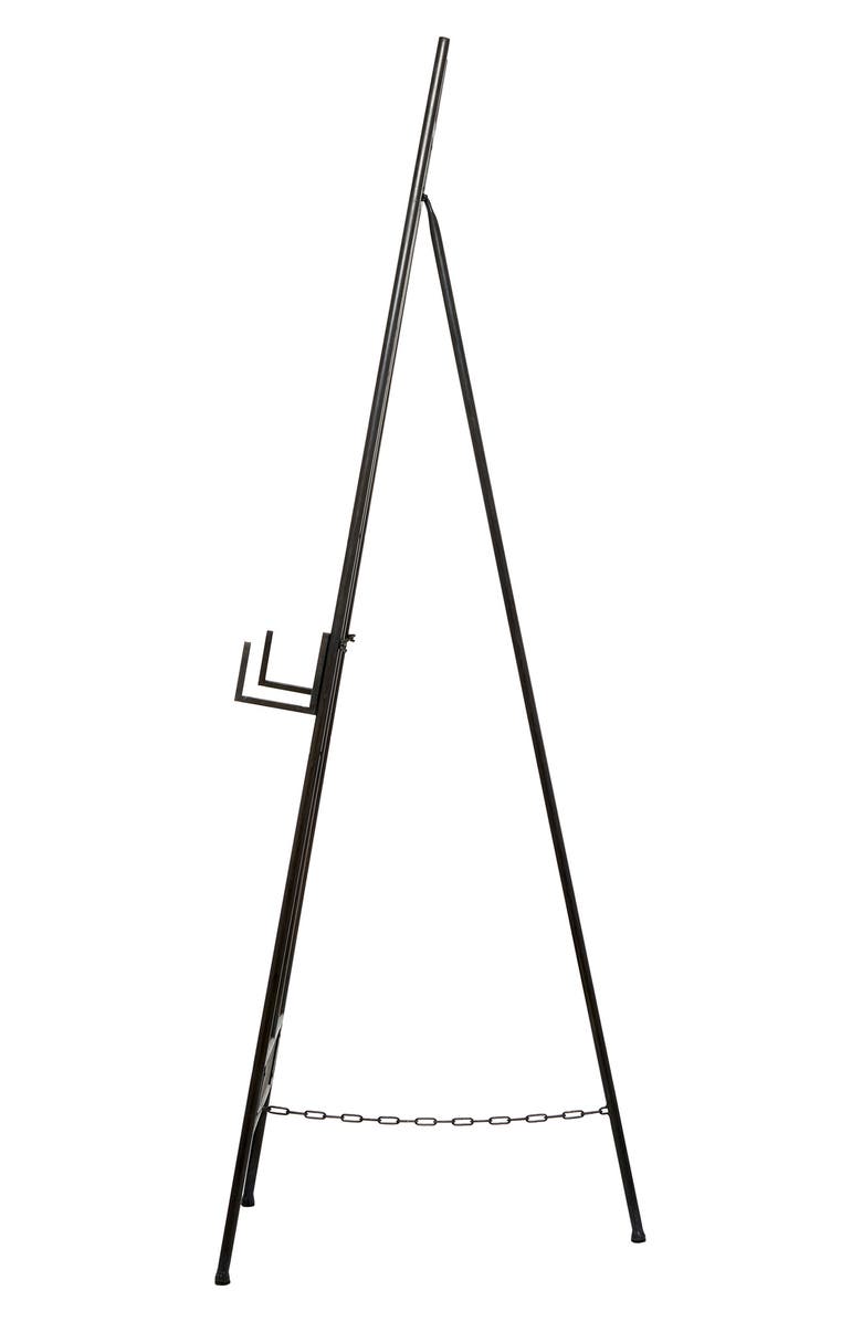 SONOMA SAGE HOME Black Metal Extra Large Free Standing Adjustable Display Easel, Alternate, color, Black