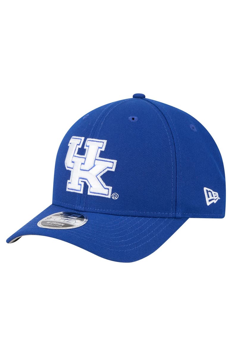 New Era Men's New Era Royal Kentucky Wildcats Team Collective 9FORTY M-Crown Adjustable Hat, Main, color, Royal