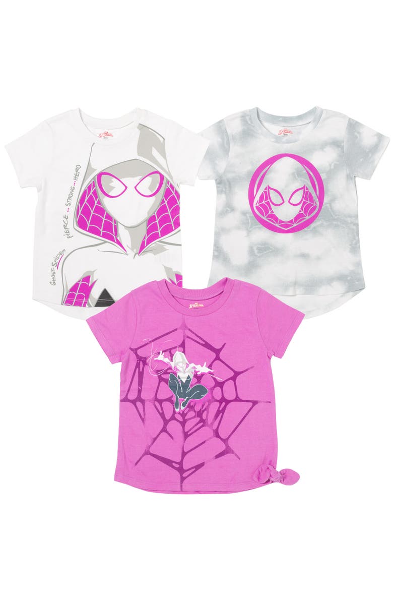 Marvel Spider-Man 3-Pack T-Shirts, Main, color, Multicolor