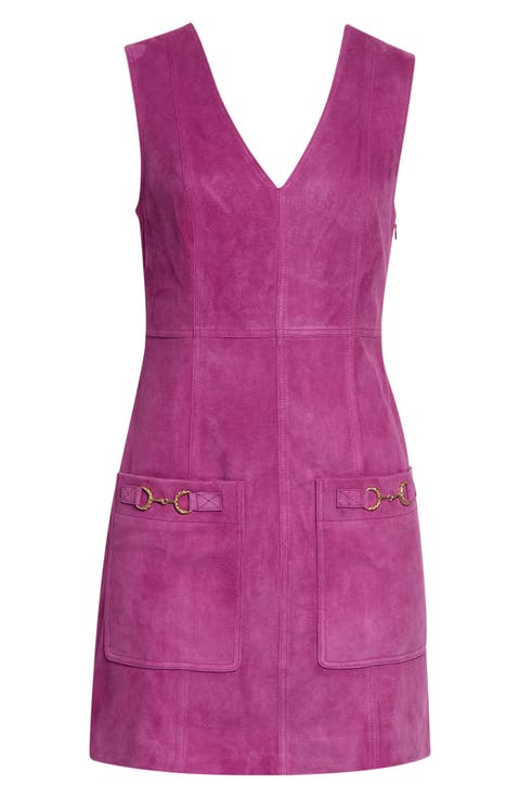 Sloane Suede Minidress