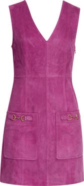 Ulla Johnson Sloane Suede Minidress