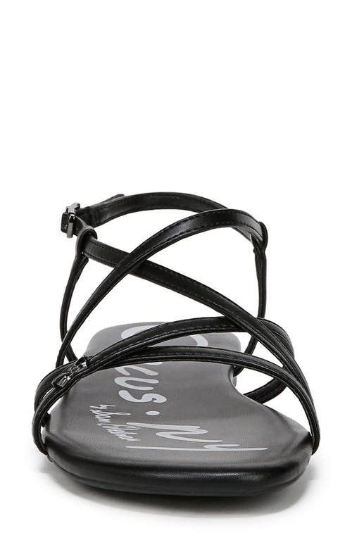 Circus Ny By Sam Edelman Rebecca Strappy Flat Sandals In Black