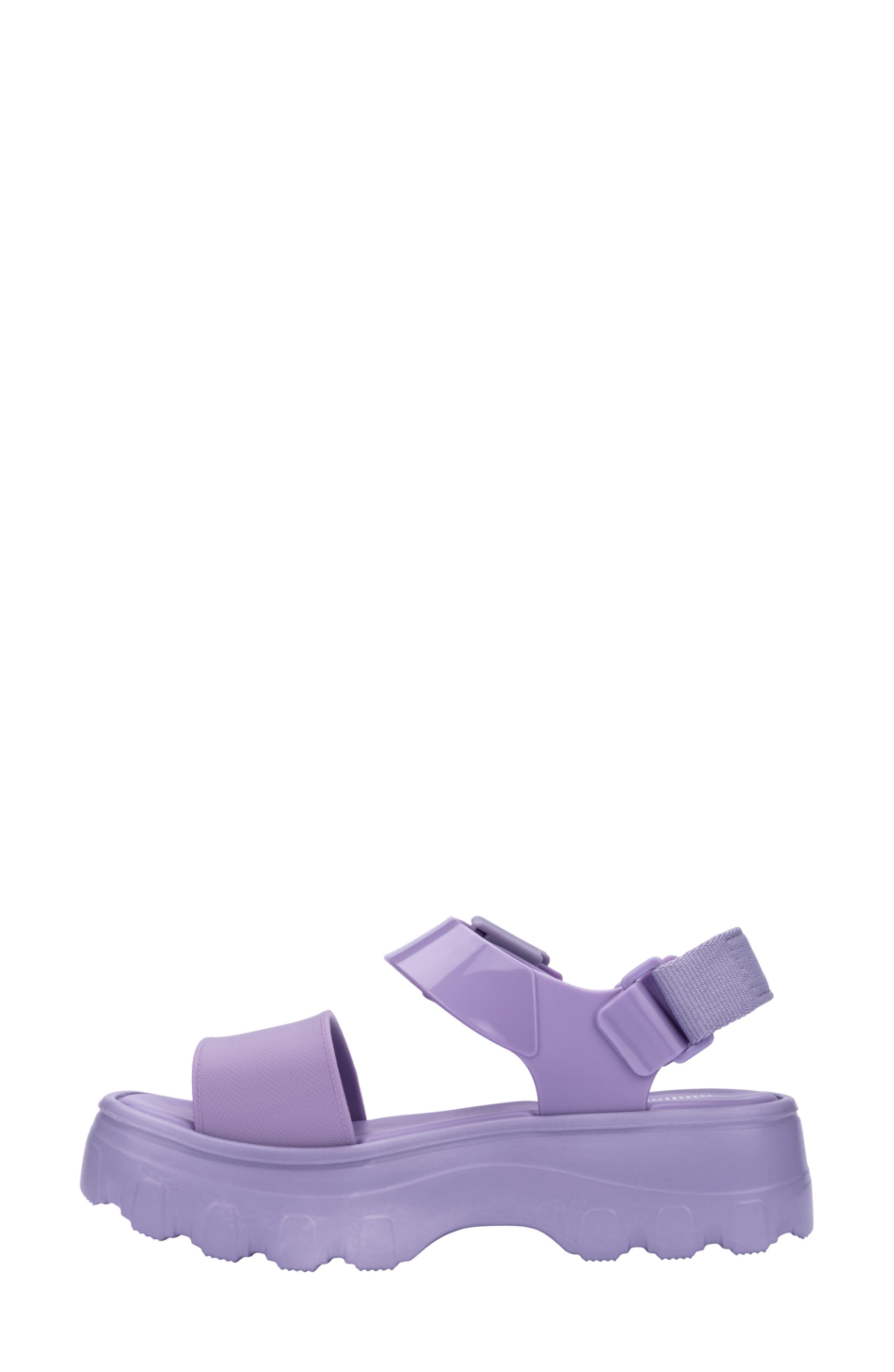 Melissa Kick Off Platform Sandal, Alternate, color, Lilac