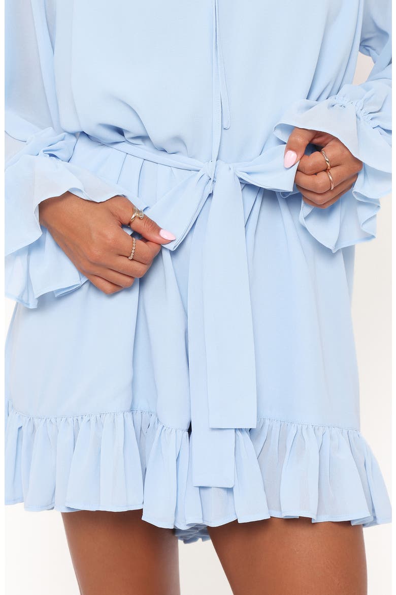 Brianna Long Sleeve Romper, Alternate, color, BLUE