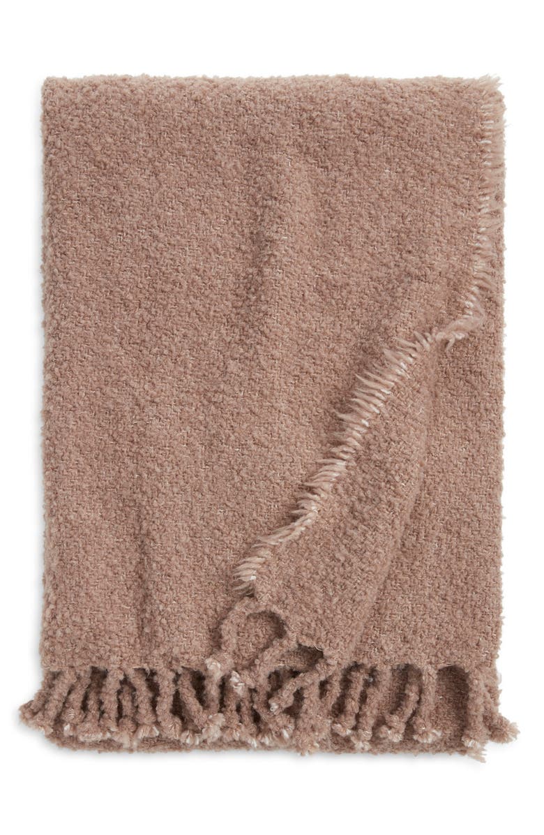 Nordstrom Haven Tassel Throw, Main, color, Tan Portabella
