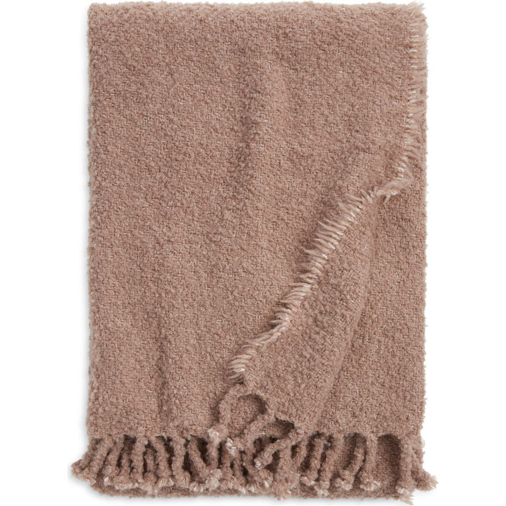Nordstrom Nest Tassel Throw In Brown