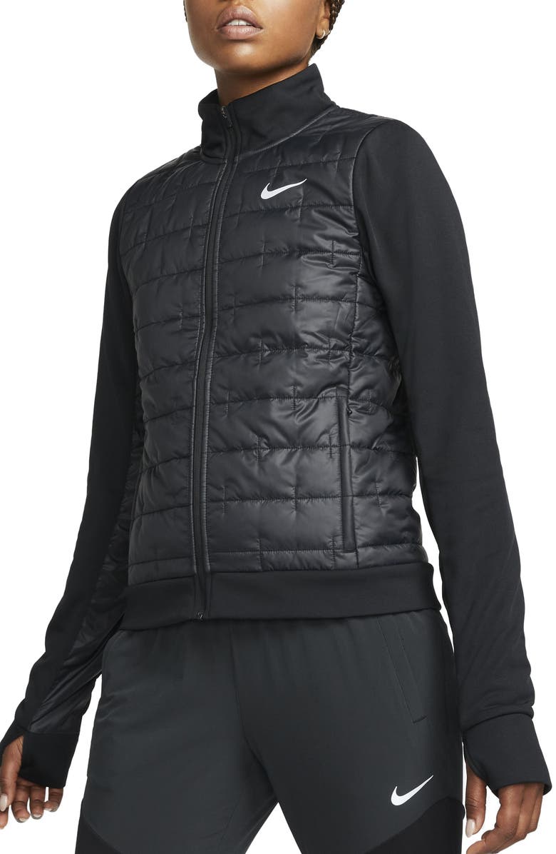 Nike Therma-FIT Quilted Running Jacket, Main, color,