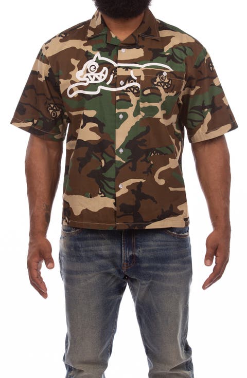 Soft Serve Camo Camp Shirt