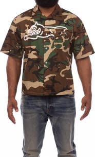ICECREAM Soft Serve Camo Camp Shirt
