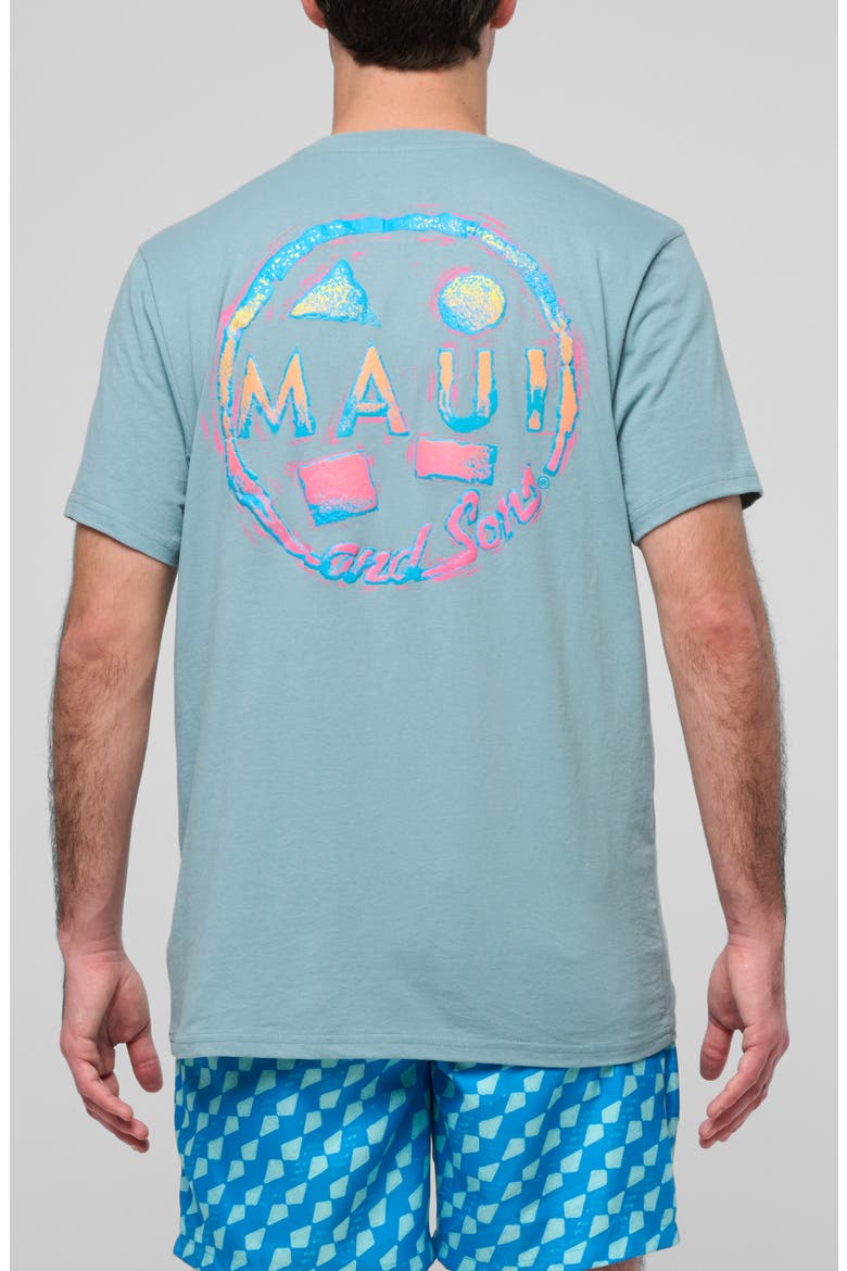 Rad Cookie Graphic T-Shirt, Alternate, color, STEEL BLUE