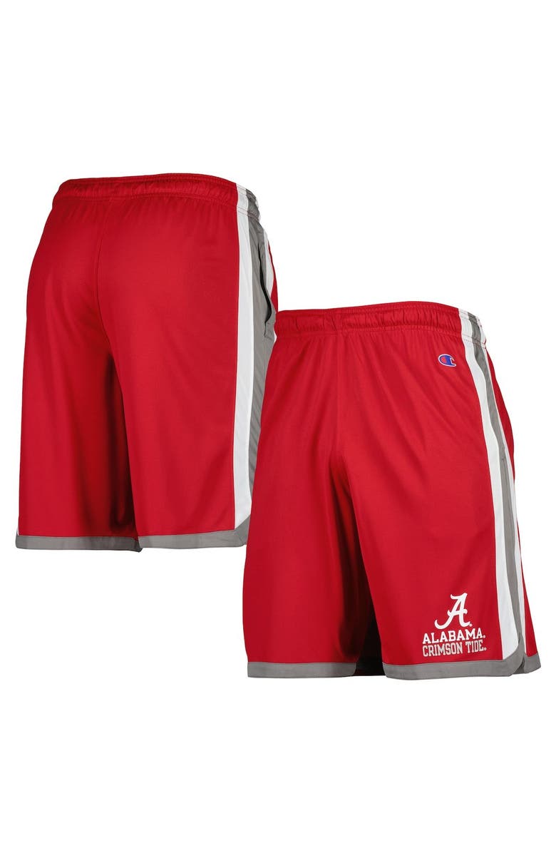 Champion Men's Champion Crimson Alabama Crimson Tide Basketball Shorts, Main, color,
