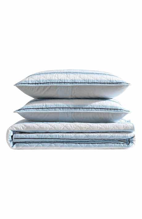 Nautica Tim Stripe Reversible Cotton Comforter & Sham Set