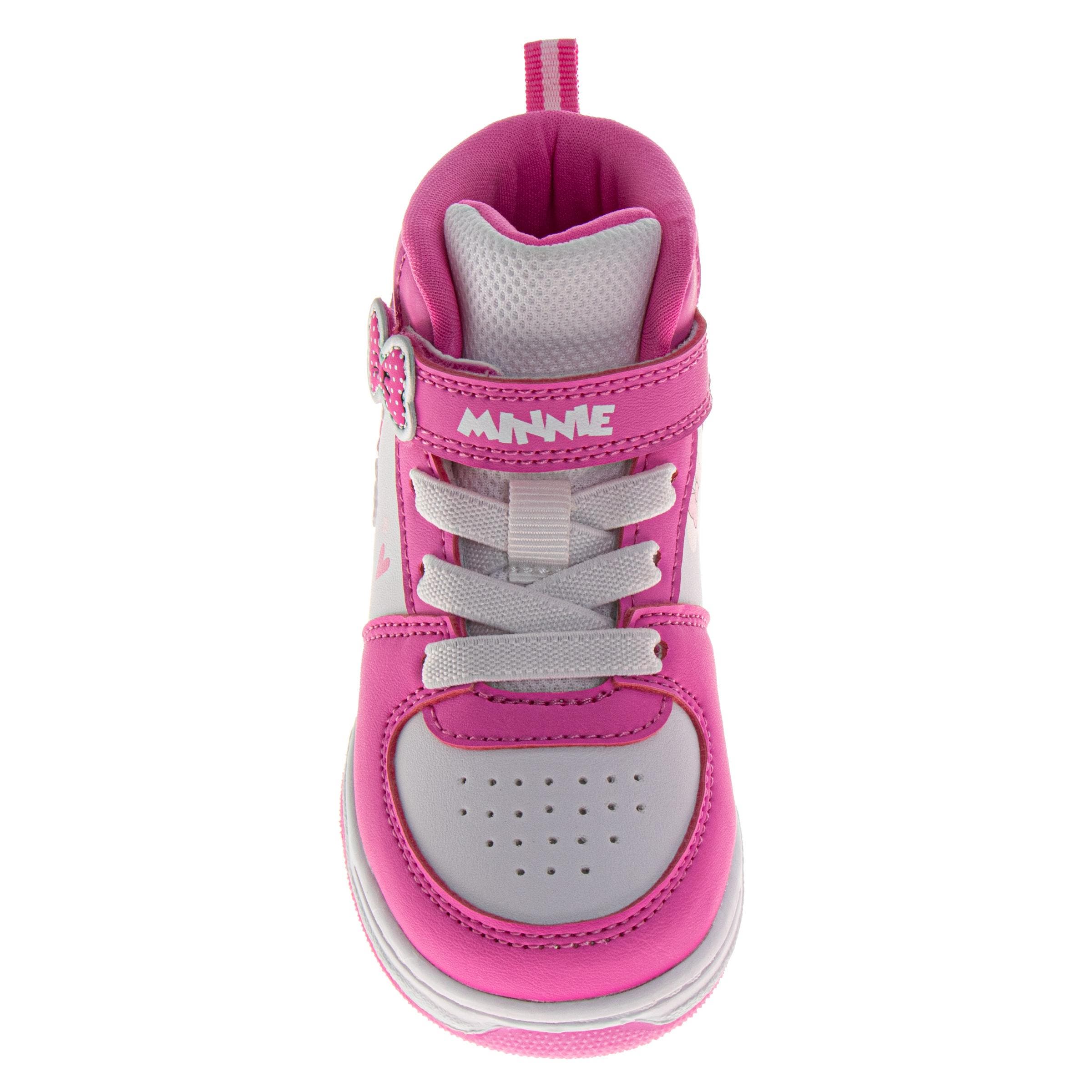 Disney Minnie Mouse Girls Sneakers, Alternate, color, Pink