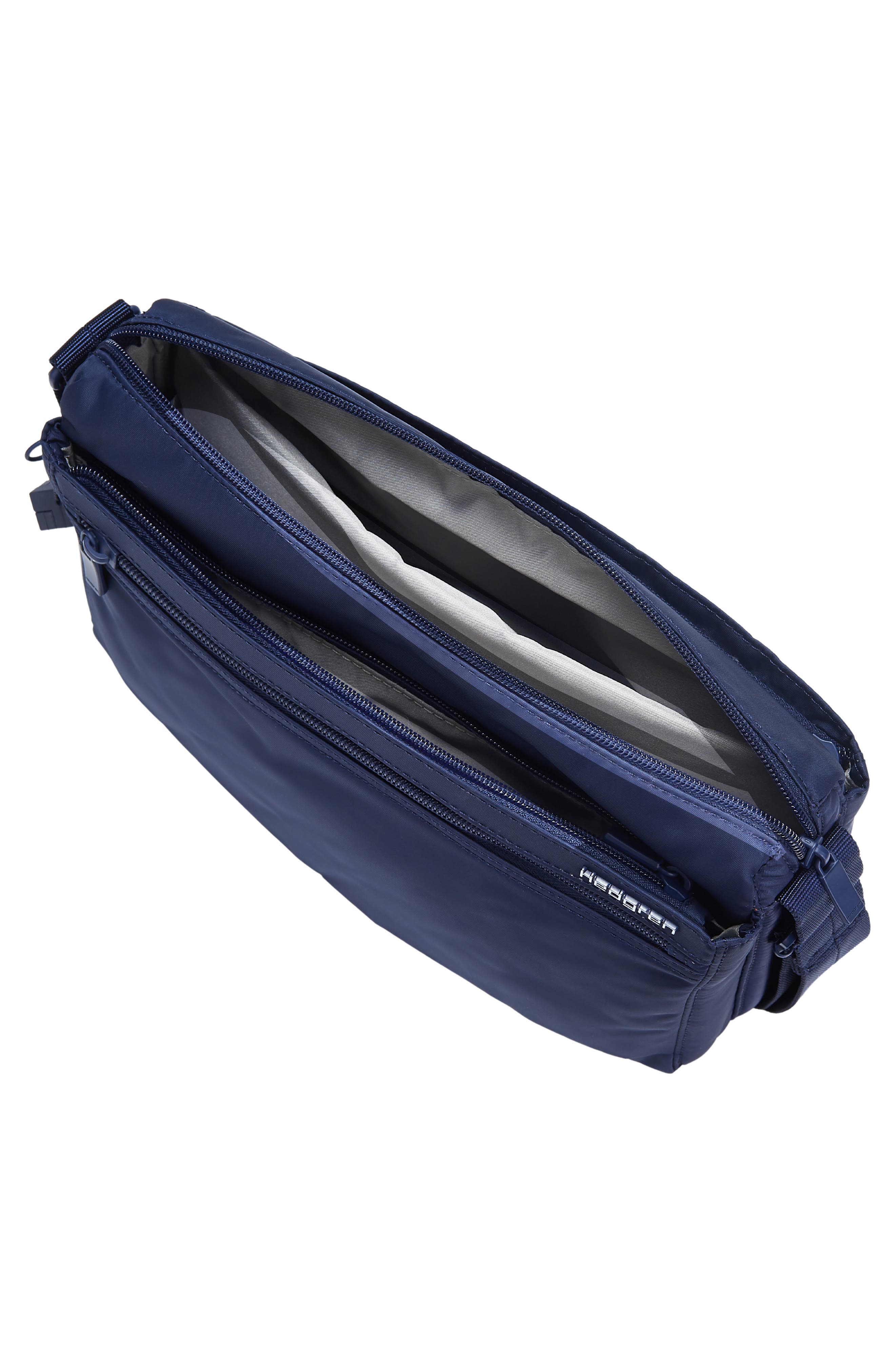 Medium Eye RFID Water Repellent Shoulder Bag, Alternate, color, TOTAL ECLIPSE