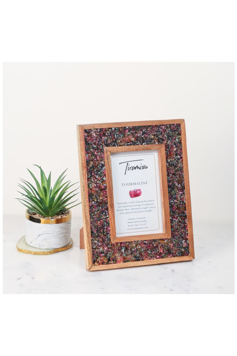 Gemstone Picture Frame, Alternate, color, PINK MULTI